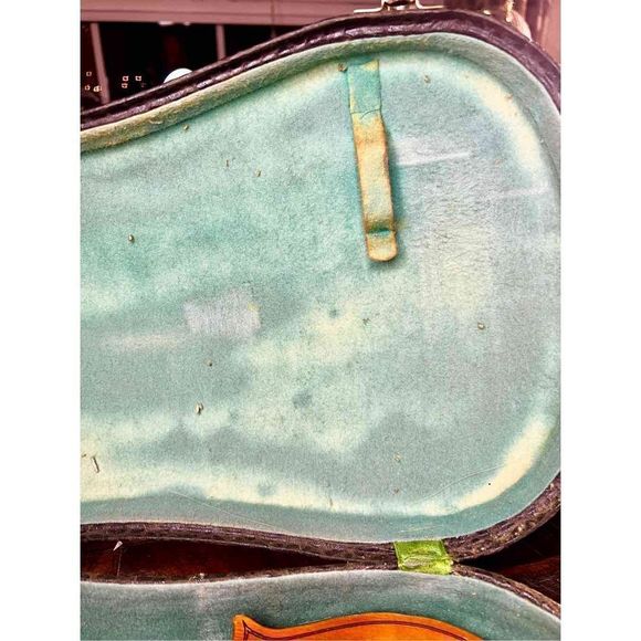 VINTAGE German Antonius Stradivarius Cremonensis, Faciebat Anno 3/4 size violin - Picture 9 of 16